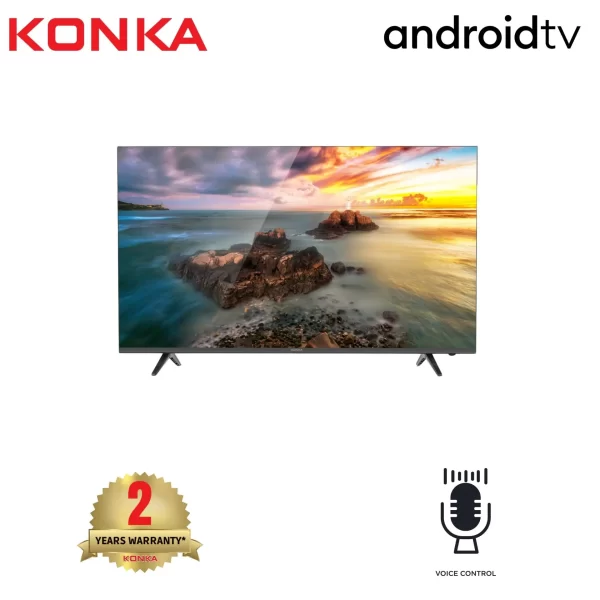 KONKA Smart Android avec contrôle vocal LED TV - (32′′ Google TV)